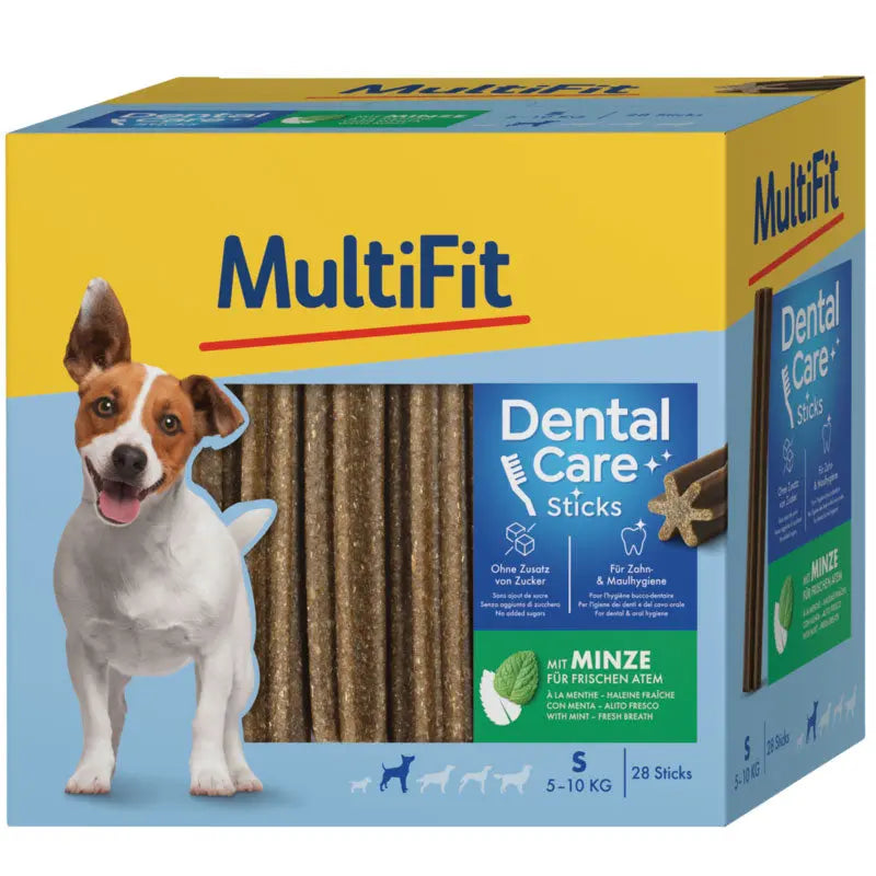 Dental Care Sticks Small mint 28 stk 4x110 g - Maxi Zoo Danmark