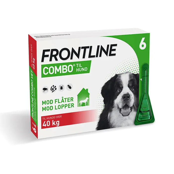 FRONTLINE Flåt- & Loppemiddel Combo vet hund over 40 kg - 6x4,02 ml