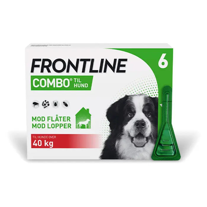 FRONTLINE Flåt- & Loppemiddel Combo vet hund over 40 kg - 6x4,02 ml