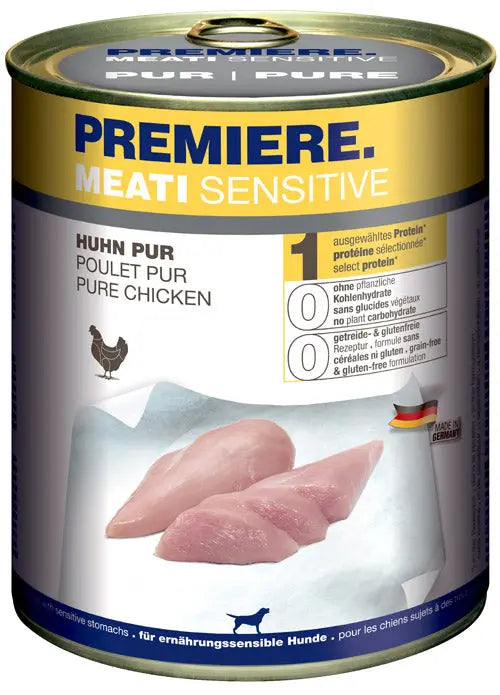 Adult Meati Sensitive, dåse Pure kylling 800 g