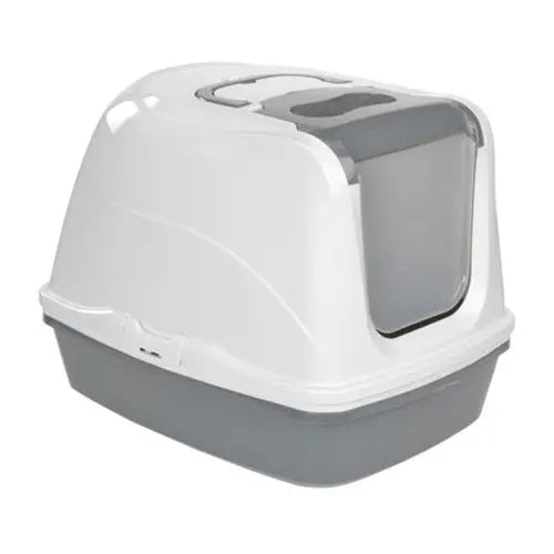 Kattetoilet Clean Cat m/si 43x57x45 cm mørkegrå