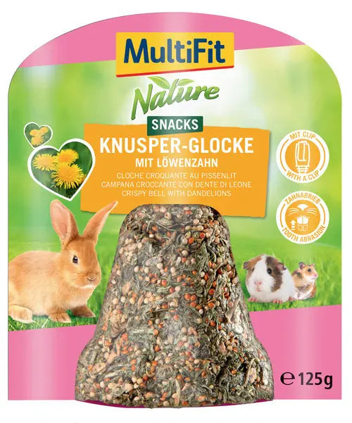 Gnaversnack Klokke mælkebøtte.
