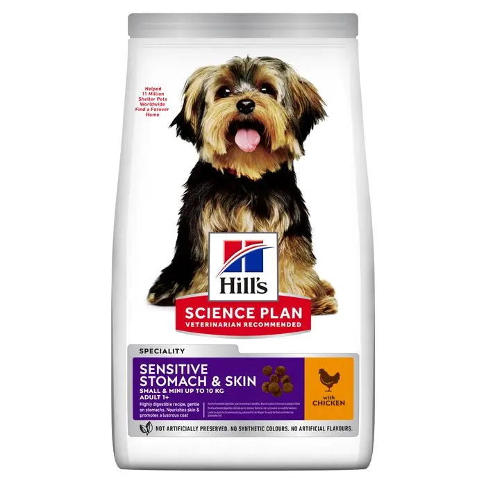 Adult Small&Mini sen. Stomach&skin kylling 6 kg