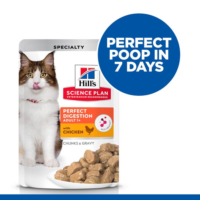 Adult Menuboks Perfect DigestionKylling og Grønt 12x85g