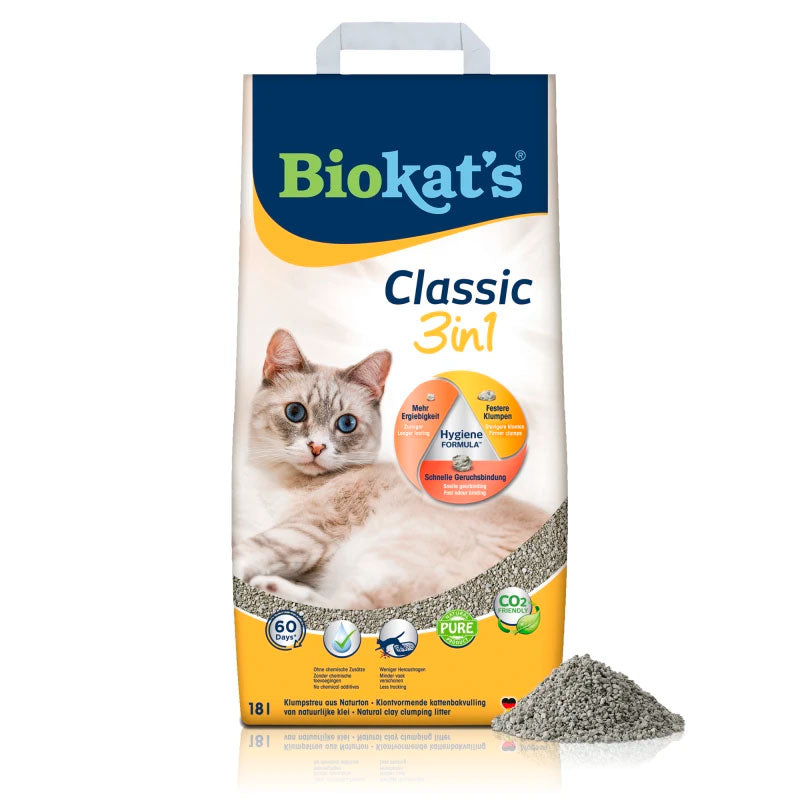 Kattegrus Classic 3i1 18 l