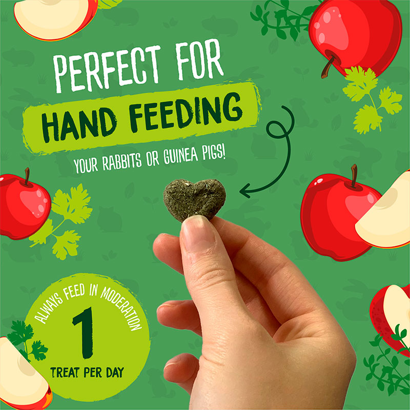 Excel Natures Snack Herby Hearts 60 g