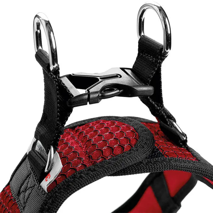 Hunter Hilo Comfort Hundesele hals 55-60cm bryst 58-65cm rød